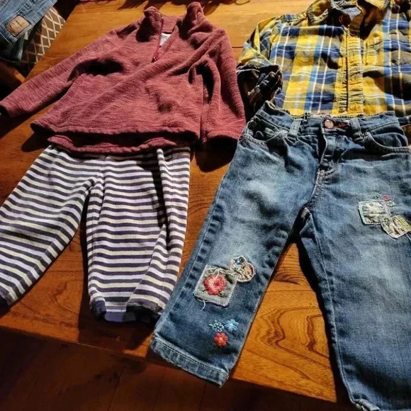 Toddler Outfits 4 Pieces Gymboree, Carters , Old Navy Place 1989 Very Cute - Picture 11 of 11